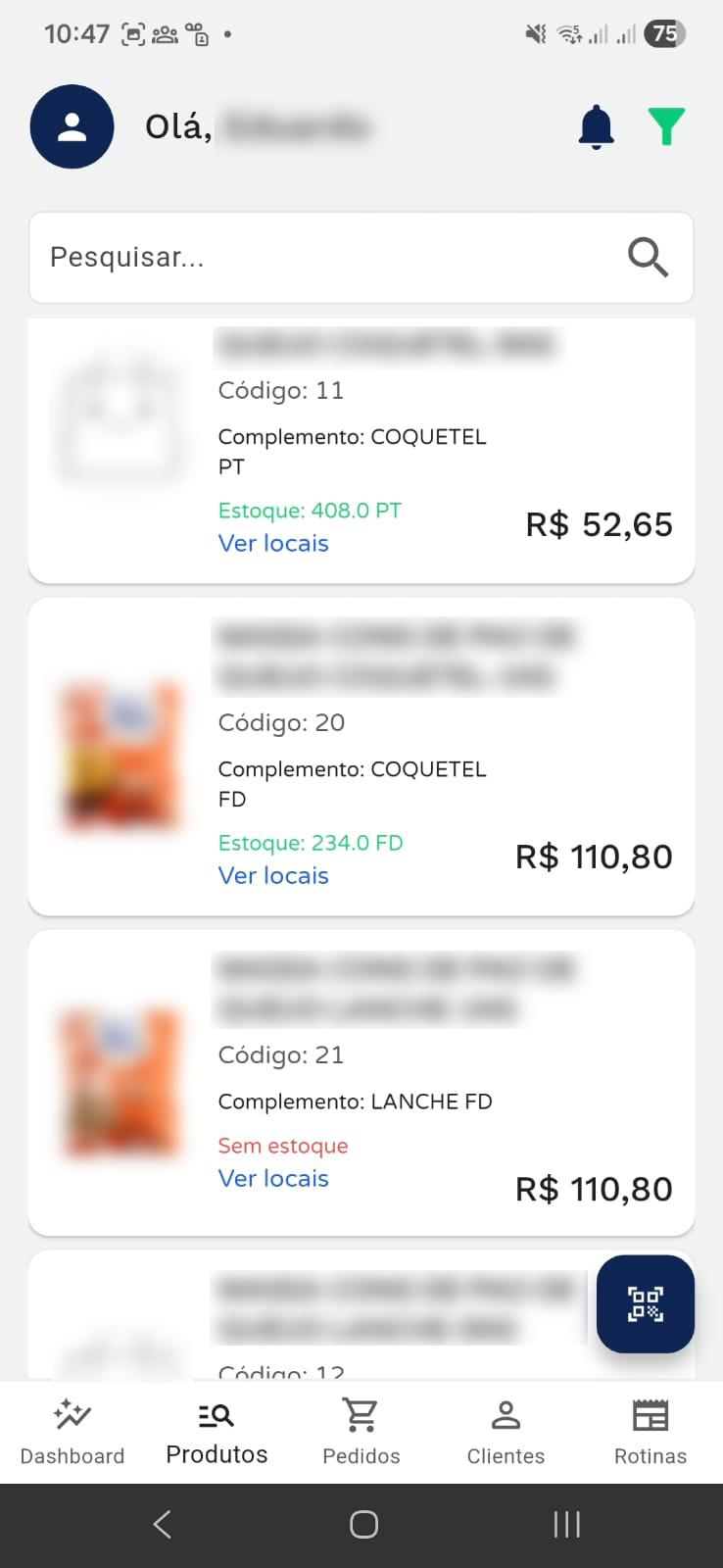 Catálogo de Produtos HRC